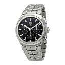 リンク 腕時計 タグホイヤー タグ・ホイヤー メンズ Tag Heuer Link Chronograph Automatic Black Dial Men's Watch CBC2110.BA0603腕時計 タグホイヤー タグ・ホイヤー メンズ