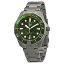 腕時計 タグホイヤー タグ・ホイヤー メンズ TAG Heuer Aquaracer Automatic Green Dial Men's Watch WBP2...