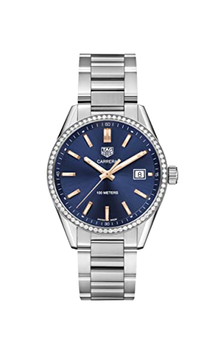 タグホイヤー 腕時計 タグホイヤー タグ・ホイヤー レディース Tag Heuer Carrera Blue Dial Diamond Ladies Watch WAR1114.BA0601腕時計 タグホイヤー タグ・ホイヤー レディース