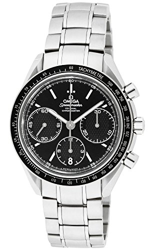 腕時計 オメガ メンズ Omega Speedmaster Racing Automatic Chronograph Black Dial Stainless Steel Mens Watch 326.30.40.50.01.001腕時計 オメガ メンズ