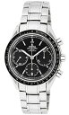 スピードマスター 腕時計 オメガ メンズ Omega Speedmaster Racing Automatic Chronograph Black Dial Stainless Steel Mens Watch 326.30.40.50.01.001腕時計 オメガ メンズ