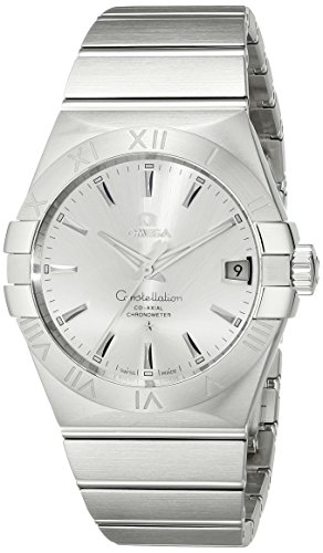 腕時計 オメガ メンズ Omega Men's 123.10.38.21.02.001 Constellation Silver Dial Watch腕時計 オメガ メンズ