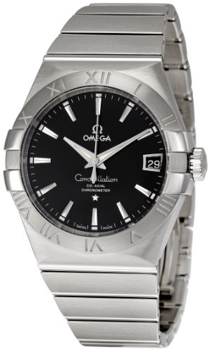 オメガ コンステレーション 腕時計（メンズ） 腕時計 オメガ メンズ Omega Men's 123.10.38.21.01.001 Constellation Black Dial Watch腕時計 オメガ メンズ