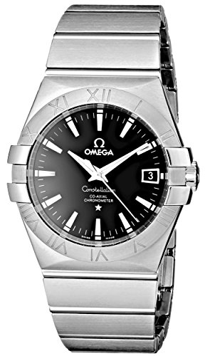 腕時計 オメガ メンズ Omega Men's 123.10.35.20.01.001 Constellation Chronometer Black Dial Watch腕時計 オメガ メンズ