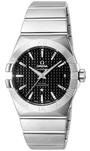 腕時計 オメガ メンズ Omega Constellation Black Dial Stainless Steel Mens Watch 123.10.38.21.01.002腕時計 オメガ メンズ
