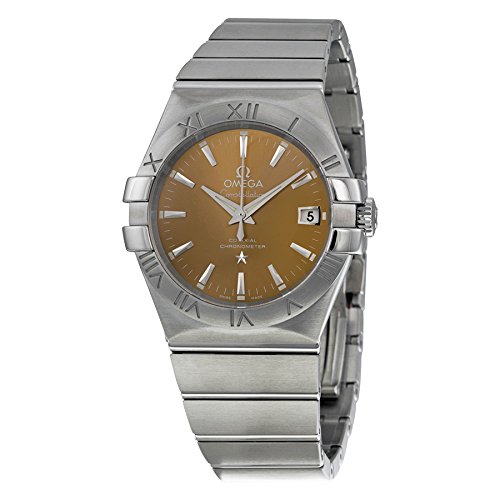 オメガ コンステレーション 腕時計（メンズ） 腕時計 オメガ メンズ Omega Constellation Co-Axial Bronze Dial 35 mm Stainless Steel Mens Watch 123.10.35.20.10.001腕時計 オメガ メンズ