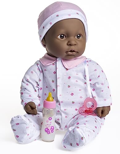 ȥ ֤ ޤޤ ٥ӡͷ JC Toys La Baby Caucasian 20-inch Small Soft Body Baby Doll | Washable |Removable Pink Floral Outfit w/ Hat, Pacifier &Magic Bottle | for Children 12 Monȥ ֤ ޤޤ ٥ӡͷ