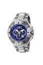 腕時計 インヴィクタ インビクタ メンズ Invicta Men's 43645 Excursion Quartz Chronograph Silver, Blue Dial Watch腕時計 インヴィクタ インビクタ メンズ