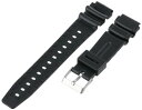 腕時計 シュパイデル アメリカ ドイツ メンズ Speidel PVC Replacement Black Watch Band for Casio G Shock and Illuminator in 19mm腕時計 シュパイデル アメリカ ドイツ メンズ