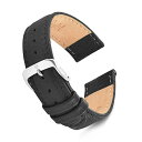 rv VpCf AJ hCc Y Speidel Genuine Leather Watch Band 16mm Black Calf Skin Replacement Strap with Tone on Tone Stitching, Stainless Steel Metal Buckle Clasp, Watchband Fits Most Watchrv VpCf AJ hCc Y