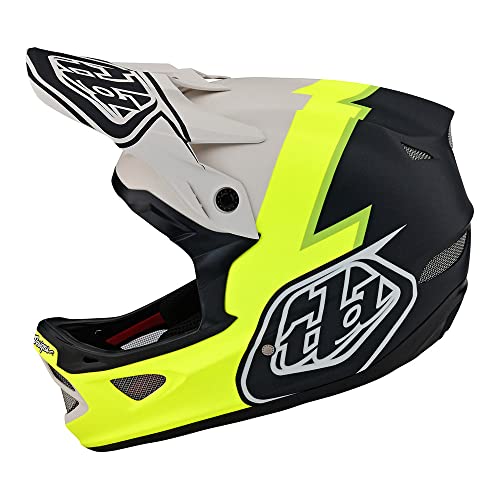 ヘルメット 自転車 サイクリング 輸入 クロスバイク Troy Lee Designs Downhill D3 Fiberlite Volt Full Face Mountain Bike Helmet for Max Ventilation Lightweight MIPS EPP EPS Racing Downhill BMX MTB DH - Aduヘルメット 自転車 サイクリング 輸入 クロスバイク