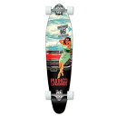 ロングスケートボード スケボー 海外モデル 直輸入 Yocaher Graphic Series Complete Kicktail Skateboards L...