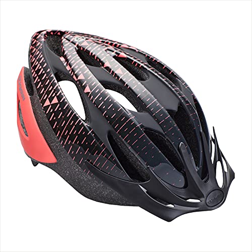 ヘルメット 自転車 サイクリング 輸入 クロスバイク Schwinn Thrasher Adult Bike Helmet, Ages 14 and Up with Suggested Fit 58 to 62cm, Rear LED Light, Lightweight with Adjustable Side and Chin Straps, Pinkヘルメット 自転車 サイクリング 輸入 クロスバイク