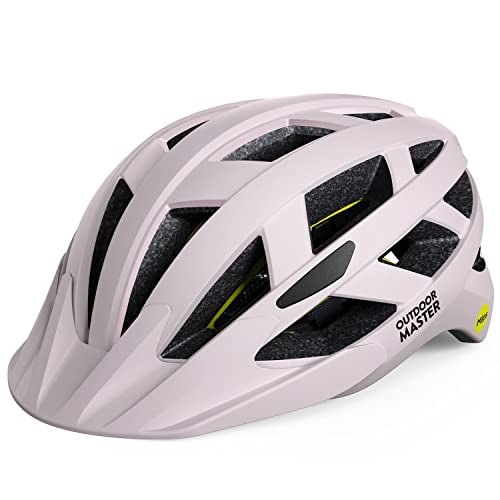 ヘルメット 自転車 サイクリング 輸入 クロスバイク OutdoorMaster MIPS Adult Recreational Cycling Helmet - Misty Sakura,Mヘルメット 自転車 サイクリング 輸入 クロスバイク