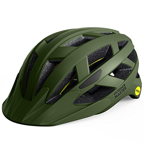 ヘルメット 自転車 サイクリング 輸入 クロスバイク OutdoorMaster MIPS Adult Recreational Cycling Helmet - Palm Green,Lヘルメット 自転車 サイクリング 輸入 クロスバイク