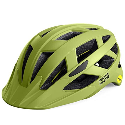 ヘルメット 自転車 サイクリング 輸入 クロスバイク OutdoorMaster MIPS Adult Recreational Cycling Helmet - Speed Yellow,Mヘルメット 自転車 サイクリング 輸入 クロスバイク