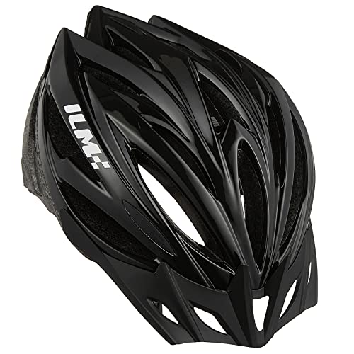 ヘルメット 自転車 サイクリング 輸入 クロスバイク ILM Adult Men Women Bike Bicycle Helmet, Lightweight Child Youth Mountain Road Cycling Helmets with Dial Fit Adjustment Model B2-21 (Black, XXL)ヘルメット 自転車 サイクリング 輸入 クロスバイク