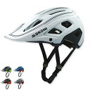 ヘルメット 自転車 サイクリング 輸入 クロスバイク Bike Helmet Mountain Bike Helmets for Adults:Men Women Bicycle Helmet Certified MTB Cycling Helmet Lightweight with Visor (Medium, White/Black)ヘルメット 自転車 サイクリング 輸入 クロスバイク