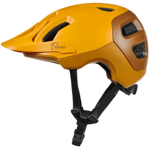 ヘルメット 自転車 サイクリング 輸入 クロスバイク Bikeroo Bike Helmet for Men Women - Adult Mountain Bike Helmets for Outdoor Cycling, Scooter, MTB, Road Bicycle - Mustardヘルメット 自転車 サイクリング 輸入 クロスバイク