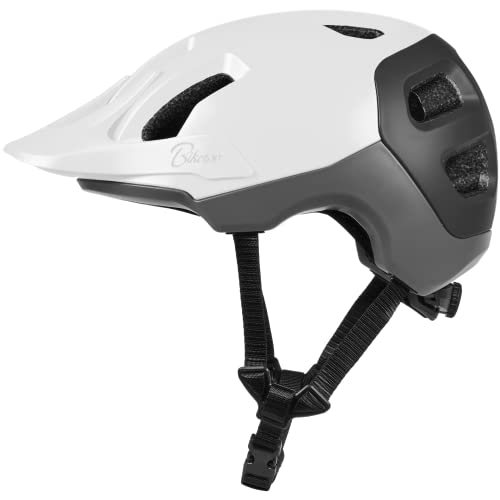 ヘルメット 自転車 サイクリング 輸入 クロスバイク Bikeroo Bike Helmet for Men Women - Adult Mountain Bike Helmets for Outdoor Cycling, Scooter, MTB, Road Bicycle - Whiteヘルメット 自転車 サイクリング 輸入 クロスバイク