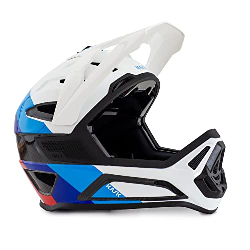 إå ž  ͢ Х KASK Defender Bike Helmet I Enduro, Downhill & BMX Full-Face Lightweight Bike Helmet with Adjustable Visor - Blue - Smallإå ž  ͢ Х