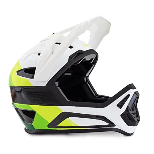 ヘルメット 自転車 サイクリング 輸入 クロスバイク KASK Defender Bike Helmet I Enduro, Downhill BMX Full-Face Lightweight Bike Helmet with Adjustable Visor - Lime - Smallヘルメット 自転車 サイクリング 輸入 クロスバイク