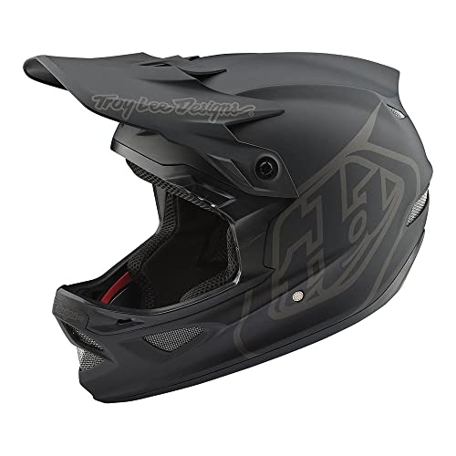 ヘルメット 自転車 サイクリング 輸入 クロスバイク Troy Lee Designs D3 Fiberlite Mono Full-Face Downhill BMX Mountain Bike Adult Helmet with TLD Shield Logo (XSmall, Black)ヘルメット 自転車 サイクリング 輸入 クロスバイク
