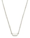 ケンダスコット アメリカ アクセサリー ブランド かわいい Kendra Scott Fern Pendant Necklace for Women, Dainty Fashion Jewelry, Bright Silver-Platedケンダスコット アメリカ アクセサリー ブランド かわいい