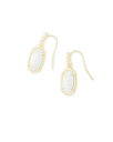 ケンダスコット ピアス アメリカ 日本未発売 ブランド Kendra Scott Lee Drop Earring in 14k Gold-Plated Brass, Fashion Jewelry for Women, White Opalケンダスコット ピアス アメリカ 日本未発売 ブランド
