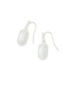 ケンダスコット ピアス アメリカ 日本未発売 ブランド Kendra Scott Lee Drop Earring in Silver-Plated Brass, Fashion Jewelry for Women, White Opalケンダスコット ピアス アメリカ 日本未発売 ブランド