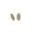 ケンダスコット ピアス アメリカ 日本未発売 ブランド Kendra Scott Ellie Stud Earrings for Women, Fashion Jewelry, 14k Gold-Plated, Platinum Drusyケンダスコット ピアス アメリカ 日本未発売 ブランド