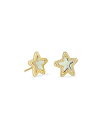 ケンダスコット ピアス アメリカ 日本未発売 ブランド Kendra Scott Jae Star Stud Earrings, Fashion Jewelry for Women, 14k Gold-Plated, Dichroic Glassケンダスコット ピアス アメリカ 日本未発売 ブランド