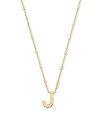 ケンダスコット アメリカ アクセサリー ブランド かわいい Kendra Scott Letter J Pendant Necklace for Women, Fashion Jewelry, 14k Gold-Plated Brass, Gold Metal, Letter Jケンダスコット アメリカ アクセサリー ブランド かわいい