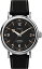 ӻ å  Timex Men's Standard 40mm Watch ? Silver-Tone Case Black Dial with Black Leather &Fabric Strapӻ å 