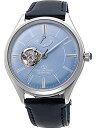 rv IGg Y Orient Star Classic Semi-Skeleton Pale Aqua Dial Watch RE-AT0203L, Bluerv IGg Y