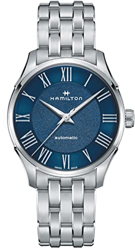 腕時計 ハミルトン メンズ Hamilton Watch Jazzmaster Auto | Swiss Made | 40mm Stainless Steel Case | Blue Dial Analog Watch | Silver Stainless Steel Bracelet (Model: H42535140)腕時計 ハミルトン メンズ