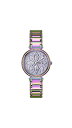 rv QX GUESS fB[X GUESS Ladies 36mm Watch - Iridescent Bracelet Lavender Dial Iridescent Caserv QX GUESS fB[X