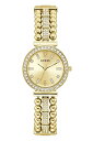 ゲス 腕時計 ゲス GUESS レディース GUESS Ladies Dress Ball & Crystal 30mm Watch ? Gold-Tone Stainless Steel Case & Bracelet腕時計 ゲス GUESS レディース