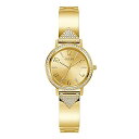 ゲス 腕時計 ゲス GUESS レディース GUESS Ladies 32mm Watch - Gold Tone Strap Champagne Dial Gold Tone Case腕時計 ゲス GUESS レディース