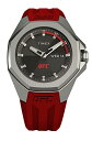 rv ^CbNX Y Timex UFC Men's Pro 44mm Watch - Red Strap Black Dial Silver-Tone Caserv ^CbNX Y