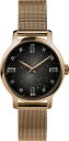 腕時計 タイメックス レディース Timex Women's Celestial 31mm Watch - Rose Gold-Tone Bracelet Black Dial Rose Gold-Tone Case腕時..