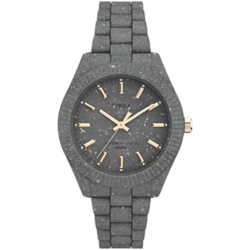 ӻ å ǥ Timex Women's Waterbury Ocean Recycled Plastic 37mm Watch - Triple Grayӻ å ǥ