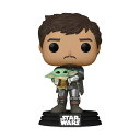 ファンコ FUNKO フィギュア 人形 アメリカ直輸入 POP Funko Star Wars: The Mandalorian - Mandalorian (Din Djarrin) Holding The Child (Grogu), Multicolor (54525)ファンコ FUNKO フィギュア 人形 アメリカ直輸入