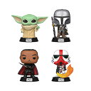 ファンコ FUNKO フィギュア 人形 アメリカ直輸入 Funko Pop! Star Wars: Mandalorian 4 Pack, Amazon Exclusive, Glow in The Darkファンコ FUNKO フィギュア 人形 アメリカ直輸入