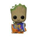 ファンコ FUNKO フィギュア 人形 アメリカ直輸入 Funko POP! Marvel: Guardians of The Galaxy - Groot - 1/6 Odds for Rare Chase Variant with Cheese Puffs - Groot Shorts - Collectable Vinyl Figure - Gift Idea -ファンコ FUNKO フィギュア 人形 アメリカ直輸入