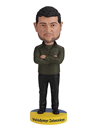 ボブルヘッド バブルヘッド 首振り人形 ボビンヘッド BOBBLEHEAD Royal Bobbles Volodymyr Zelenskyy Collectible Bobblehead Statueボ..