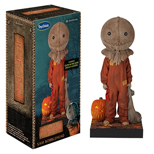 ボブルヘッド バブルヘッド 首振り人形 ボビンヘッド BOBBLEHEAD Royal Bobbles Trick 'R Treat Sam Glow-in-The-Dar…