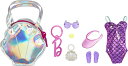 商品情報 商品名バービー バービー人形 Barbie Clothes, Deluxe Clip-On Beach Bag with Swimsuit and Five Themed Accessories for Barbi-Dollsバービー バービー人形 商品名（英語）Barbie Clothes, Deluxe Clip-On Beach Bag with Swimsuit and Five Themed Accessories for Barbi-Dolls 商品名（翻訳）バービーの服、デラックスクリップオンビーチバッグ、水着とバービー人形のための5つのテーマのアクセサリー付き 型番HJT43 ブランドBarbie 商品説明（自動翻訳）バービー・ドリームトピア プリンセス、妖精、人魚、ユニコーンなど、ファンタジックなキャラクターたちが想像力を膨らませてくれる、バービー・ドリームトピアの魔法の世界を発見してください！ Skipper、Stacie、Chelseaの3人の姉妹は、姉に倣って夢を追いかけます。人形やプレイセットで、子どもたちは一緒に目標達成のお手伝いをします！ ペット バービーのペットトイには、子犬、子猫、ウサギ、馬などの愛らしいペットがたくさん登場し、世話をするための楽しい要素も用意されています！ キャリア バービーは200以上の職業に就いています！バービーのキャリアドールやおもちゃは、ロールプレイや夢を刺激する本物のディテールを備えており、子供たちも探求心を刺激されます。 プレイセット バービーのプレイセットでは、ドールハウスや乗り物、変身セット、たくさんのスタイリッシュな家具やアクセサリーで、子供たちが世界を作り、デザインすることができます。 ファッショニスタ バービー・ファッショニスタの人形は、体型、髪の色やスタイル、肌の色、瞳の色などがそれぞれ異なり、ユニークです。そして、それぞれが自分のスタイルと今日の最もホットなファッショントレンドを捉えたルックを身に着けています！ バービー人形とプレイセットは、子供たちが冒険の夢を描き、新しい情熱を発見し、自分の世界をデザインするのを助けます。なぜなら、女の子はバービーと遊ぶとき、自分がなれるものすべてを想像するからです！ 関連キーワードバービー,バービー人形このようなギフトシーンにオススメです。プレゼント お誕生日 クリスマスプレゼント バレンタインデー ホワイトデー 贈り物