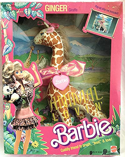 バービー バービー人形 Vintage Mattel Barbie Ginger 12 Plush Giraffeバービー バービー人形