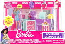 バービー バービー人形 Barbie Boutique Stamp Set - Creative Stamps for Kids to Explore Imagination and Design, Kid-Friendly Stamp Kit for Arts and Crafts Fun, Featuring Fashionable Designs and More.バービー バービー人形